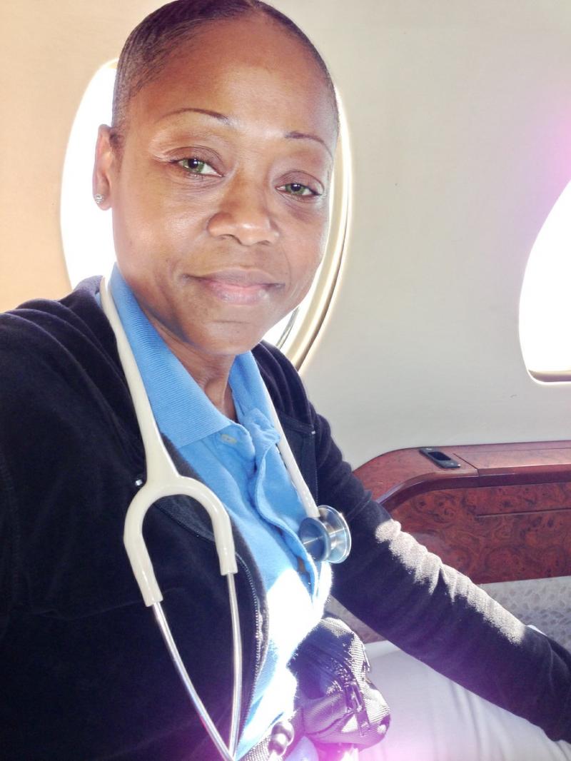 Morven returning to St. Thomas from a successful medevac to Miami